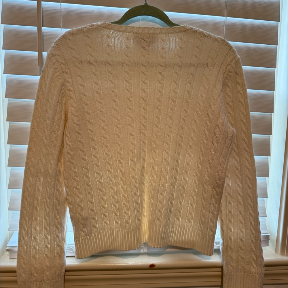 Vintage Ralph Lauren🫧🍦🥂💭 Cable Knit Crew Neck Sweater - excellent condition! - Picture 4 of 6